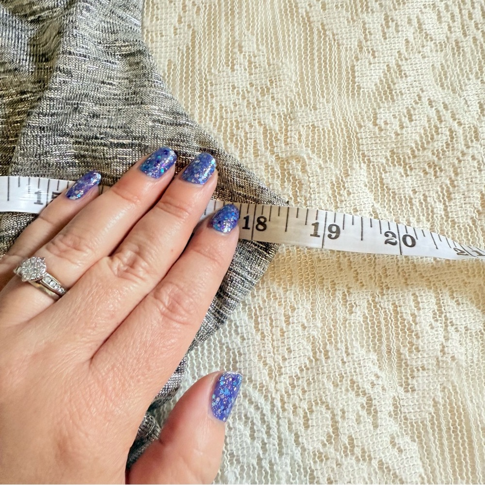 Anthropologie Meadow Rue alchemist metallic wide leg sleeveless jumpsuit - Picture 5 of 12